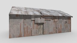 Rusty House rusty, zinc, old, rusty-metal, house, noai