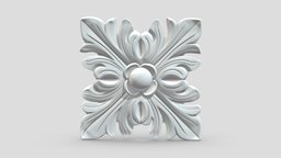 Classic Pattern 07 kit, room, exterior, element, ceiling, architectural, ornament, molding, cornice, classic, medallion, gothic, bash, decor, corbel, details, rosette, classical, kitbash, finishes, pilaster, cartouche, acanthus, 3d, design, house, home, decoration, interior, temple