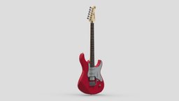 Yamaha Electric Guitar PAC112V drum, kit, music, scene, room, violin, instrument, guitar, set, sound, musical, yamaha, clarinet, acoustic, play, vr, ar, horn, trumpet, brass, trombone, percussion, saxophone, cello, cornet, tuba, euphonium, viola, stringed, asset, game, 3d, design, piano, electric, bassoon