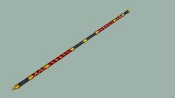 Monk staff monk, medieval, staff