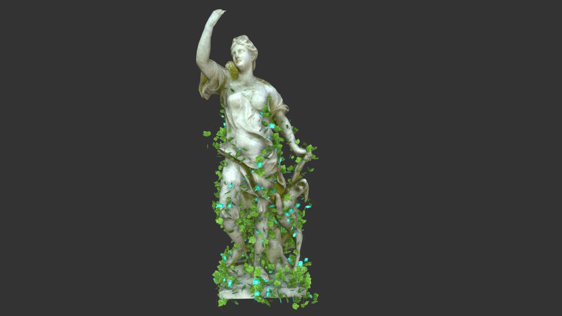 Statue 026 - 3D model by josluat91 3d model