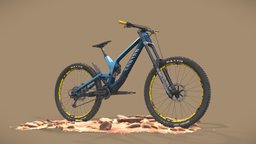 Canyon Sender CF 9.0 bike, bicycle, canyon, desert, mtb, downhill, vehicle