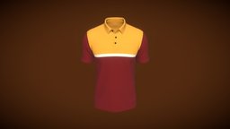 Mens Regular Fit Quick Dry Polo cloth, fashion, 3dart, obj, fbx, mens, polo, 3ddesign, apparel, gltf, poloshirt, digital, clothing, 3dapparel, clothdesign, poloclothing, polodesign, poloshirtmaking
