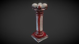 Hell Font font, hell, doom, houdini, flowmap, substancepainter