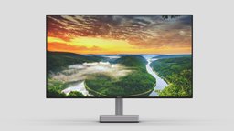 Dell 27 Ultrathin Monitor S2718D office, room, led, computer, device, mouse, gaming, curved, pc, generic, monitor, electronics, desktop, display, equipment, gamer, workspace, mice, game, 3d, home, gear, screen