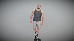 Bald athletic man walking 376 style, archviz, scanning, people, , walking, fitness, realistic, tatoo, realism, ukraine, athletic, realisticmodel, malecharacter, bald, peoplescan, highquality, sportswear, photoscan, realitycapture, photogrammetry, lowpoly, scan, man, zbrush, human, male, sport, highpoly, scanpeople, deep3dstudio, standwithukraine