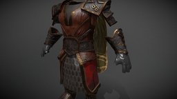 War Armour armour, dress, boots, maya, zbrush, war