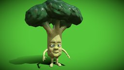 cartoon broccoli green, plant, garden, vegetation, vegetables, broccoli, character, cartoon