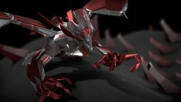 Winged Werewolf werewolf, winged, openbrush, creature, wolf, quest2, noai