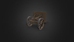 Russian 37mm M1915 "Rosenberg" Trench Gun historical, ww1, ww1-worldwar1, russian-weapon, 37mm, russian-empire