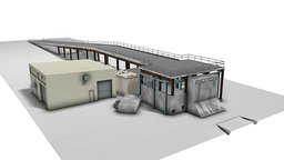 Launch Complex 14 Ramp and Stand nasa, laserscanning, landmark, heritage, florida, ar, mercury, preservation, 3dmodeling, space, history, us-space-force, friendship-7, noai