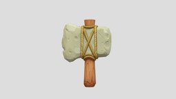 Cartoon axe toon, cartoony, toony, battleaxe, stoneage, weapon-3dmodel, stone-tool, stylized-handpainted, stylizedmodel, stonetool, axe-weapon, axe-lowpoly, stylized-texture, weapon, handpainted, cartoon, stone, axe, stylized