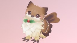 LittleGriffons sparrow bird, original, griffon, fantasy