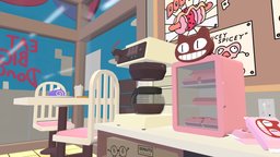 Big Donut ⭐ Steven Universe ⭐ cafe, coffee, donuts, store, cafeteria, pink, milk, fusion, cartoons, steven, garnet, asideofchidori, cartoonnetwork, stevenuniverse, cellshading, tvshow, steven_universe, amethyst, crystalgems, steven-universe, bluediamond, stevenuniversefanart, gamereadyasset, rose_quartz, bigdonut, rosequartz, pinkdiamond, stevenuniversegem, stevenuniversegame, substancepainter, unity, cartoon, game, photoshop, blender, blender3d, stylized, gameready, whitediamond, "yellowdiamond", "unrealengine5", "peartree"