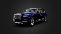 Rolls-Royce Cullinan automobile, gta5, rolls-royce, 3dsmax, vehicle, lowpoly, gameasset, car, gameready, cullinan