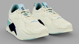 Puma Rs Cream people, urban, secondlife, shoes, imvu, boots, sl, nike, trainer, footwear, tactical, sneaker, adidas, yeezy, sims, jordan, streetwear, shoescan, nft