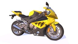 Sport Bike Racing Motorcycle bike, bicycle, bmw, motorbike, speed, moto, cycle, motorcycle, s1000rr, fast, superbike, engine, motocross, sportbike, vehicle, racing, futuristic, sport, concept, race