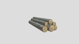 Logs fireplace, forest, cottage, heater, exterior, logs, equipment, cabin, foliage, heating, trunk, bark, fire, nature, bush, firewood, root, neighborhood, wood, building, village