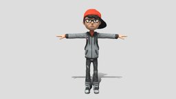 Cartoon Boy Character cute, boy, cartooncharacter, stylizedcharacter, character, cartoon, cartoonboy