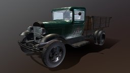 GAZ-AA vehicles, cars, trucks, dirty, blender