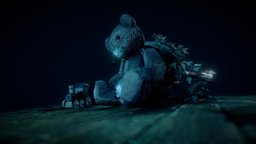 Forgotten Childhood Part II bear, games, children, toys, darkness, childhood, horror