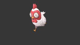 Running Mad Cock mad, chicken, crazy, cockpit, run, character, cartoon, animated