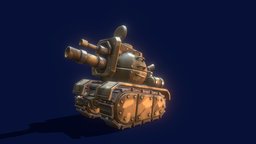 CartoonTank substancetank, substancepainter, cartoon, pbr