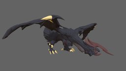 Monster Arkus insect, beast, forest, bird, birds, monsters, animals, mammal, reptile, dinasour, character, cartoon, lowpoly, creature, animal, monster, dragon, prehistoric, halloween