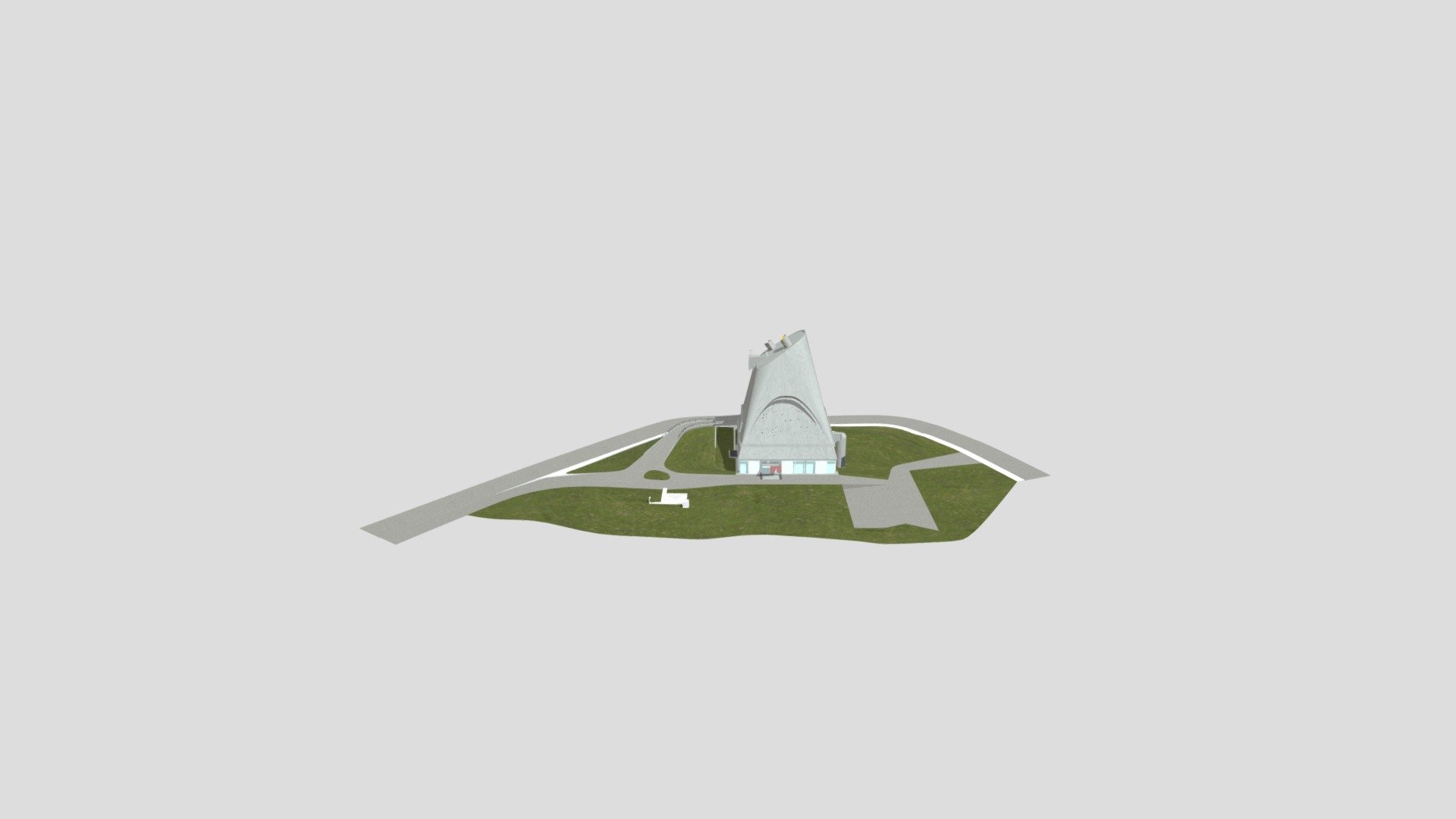 – Saint-Pierre, Firminy, France. The last major work of Le Corbusier.

– Accurate 3D NURBs model based on the study of my trip, sketches, and other sources: Fondation Le Corbusier, University of A Coruña, Flickr,&hellip;

– Size: 1:1

– Made in Rhino, Basic rhino material only (Included to be replaced)

– No Plugins are used

– Low Poly site – Base Satellite and map texture is included

– Layers organized

– FORMATS INCLUDED: Rhino - 3DM, OBJ (Z mapped), FBX, STL, SKP.

Suitable for Games, Education, Architecture, etc.
Mainly used for education study - Saint Pierre Firminy_ Le Corbusier - 3D model by nhp154 3d model