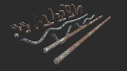 Modular Pipes kit, valve, plant, power, pipe, lod, gas, pump, bolt, painted, tube, industry, equipment, pipes, treatment, metal, water, tool, old, station, part, pipeline, piping, game-ready, plumbing, liquid, metallic, kitbash, game-asset, power-plant, treatment-plant, low-poly, asset, game, pbr, lowpoly, factory, modular, industrial, "steel"
