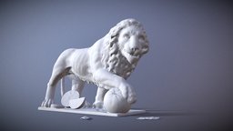 Odessa Lion_01 3dsmax, 3dsmaxpublisher