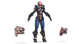 Cartoon Sci-Fi Cyborg Drone Trooper Soldier trooper, armour, armored, drone, stormtrooper, soldier, people, future, invader, predator, explorer, protection, carbon, cyborg, android, boss, galaxy, pistol, alien, sniper, woman, spacesuit, latex, ciborg, cartooncharacter, camoflauge, researcher, military-equipment, bosscharacter, employee, militaryweapon, weapon, character, cartoon, lowpoly, helmet, futuristic, gameasset, human, "laser", "gameready", "spacesuiter"