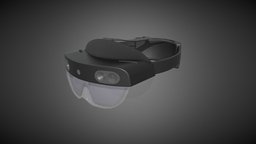 Hololens 2 headset, quest, mr, vr, ar, meta, hololens, metaverse, vrmodel, quest2, quest3