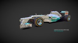 Mercedes AMG w03 f1, formula1, maxence, staffpicks, mercedes, amg, w03