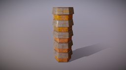 Sci Fi Building, Type S, S-01 tower, base, modern, mesh, sci, fi, urban, level, cyber, cyberpunk, skyscraper, mega, flats, megabuilding, scifi, sci-fi, futuristic, house, city, building, megacity