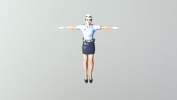 Police Woman body, police, tongue, chinese, woman