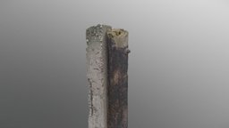 Utility cable pole power, ruin, wooden, 3d-scan, vintage, line, broken, travel, cut, 3d-scanning, woo, destroyed, lumber, telephone, cable, utility, telegraph, poles, photoscan, architecture, photogrammetry