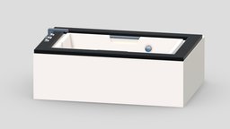 TOTO Lloyd Soaker Bathtub room, modern, bathroom, bath, cast, shower, nexus, classic, toilet, tub, vr, ar, toto, rest, iron, freestanding, restroom, clayton, toilets, soaker, 3d, design, air, concept, interior, washlet, amies