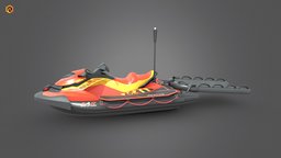 Lifeguard Watercraft underwater, ocean, jet, water, scooter, rescue, watercraft, lifeguard, wehicle, rescue-vehicle, sea, boat, rescue-boat, lifeguard-boat