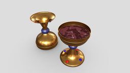 Chalice : Graal drink, blood, legend, ruby, wine, metal, chalice, gems, sapphire, gemstone, camelot, kaamelott, graal, arthurian, eternal_life, knight, gold