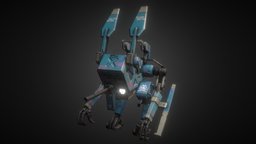 Mecha Bunny mechanic, mech, transformers, mecha, gamemodel-gamecharacter, robot-model, gameasset, gamemodel, robot, gameready, mecha_bunny, ro_bot, nguoi_may