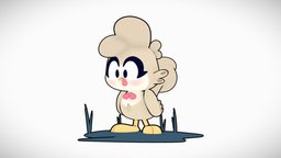 Comission for Nathan Butler cute, b3d, cartoonstyle, b3d-blender3d, comission, cartoon, blender3d