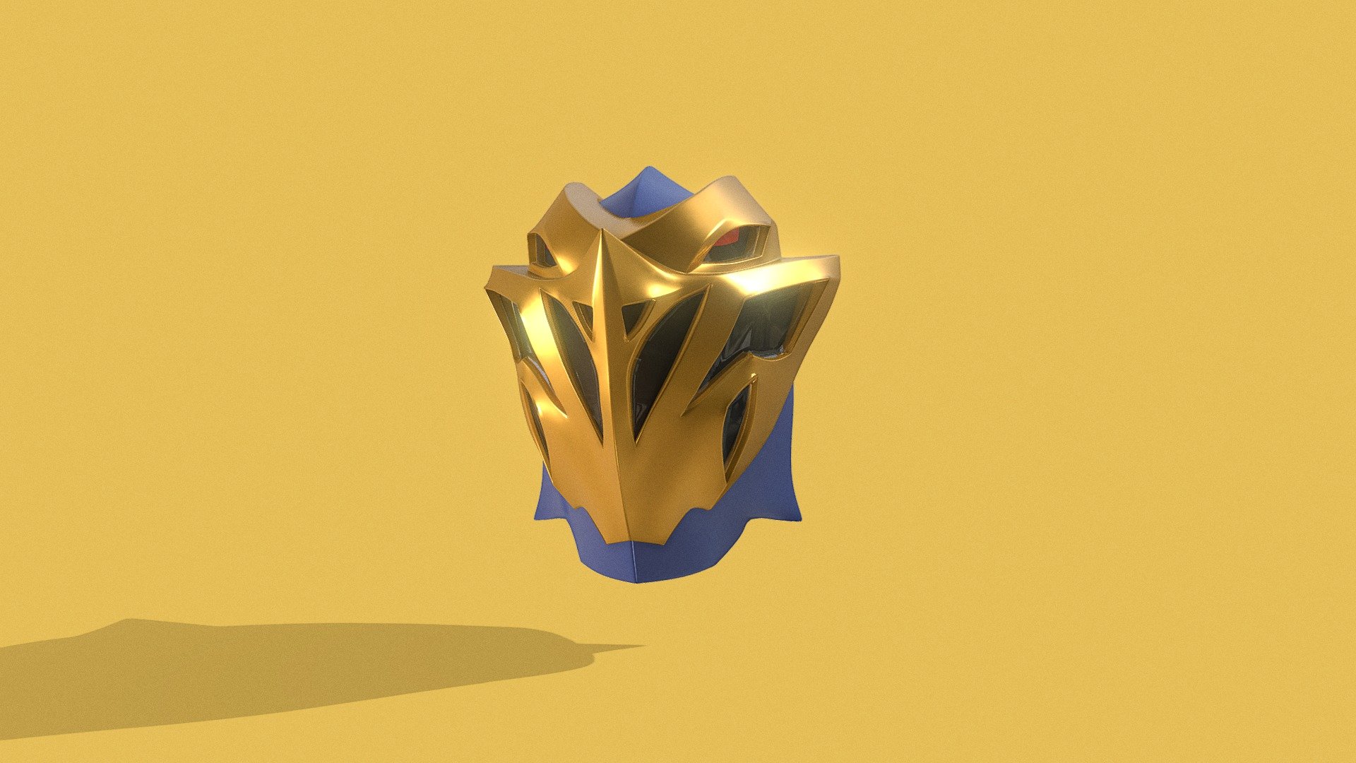 Sixth Ranger of the Ryusoulgers. Canalo is the elder brother of Oto. Helmet Created using Blender.
  - Ryusoul Gold's Helmet - 3D model by Ahbangkun 3d model