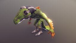 B-Bird bird, substancepainter, character, blender, pbr, design, creature, zbrush