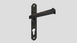 Frelan PV Cu Lever Door Handle office, room, modern, plate, exterior, element, key, lock, module, classic, handle, metal, part, minimalist, fittings, locking, knob, levers, design, house, wood, building, plastic, interior, door