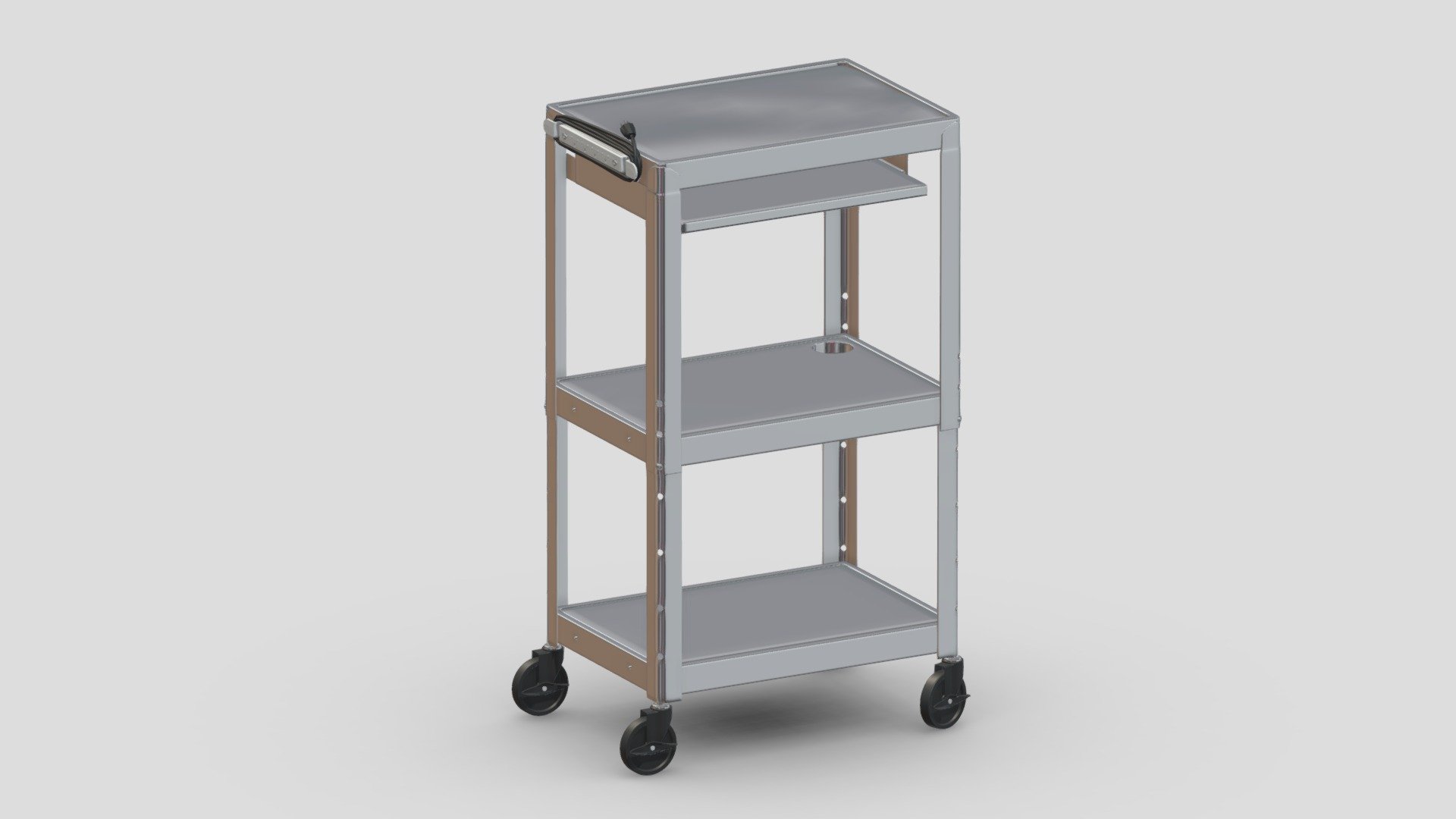 Hi, I'm Frezzy. I am leader of Cgivn studio. We are a team of talented artists working together since 2013.
If you want hire me to do 3d model please touch me at:cgivn.studio Thanks you! - Medical Mobile Computer Cart - Buy Royalty Free 3D model by Frezzy3D 3d model