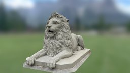 Calgarys Centre Street Lion 