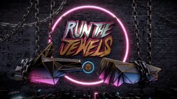 CYBER_WAVE #RTJ4D music, modern, challenge, artwork, future, cyber, cyberpunk, 3dcoat, pink, color, saber, rtj, 3d, blender, art, futuristic, city, blue, sketchfab, industrial, light, rtj4d, rtj4dchallenge