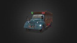 Memorial College Bus (Mawlamyine) GCC chevrolet, myanmar, 3dsmax, model, burmese, mawlamyine, 7bus