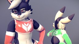 CherryBuns bunny, vr, furry, femboy, vrchat, vrchat_avatar, vrchat-models, vrchat-model, furryfandom, furry3d, furrycharater